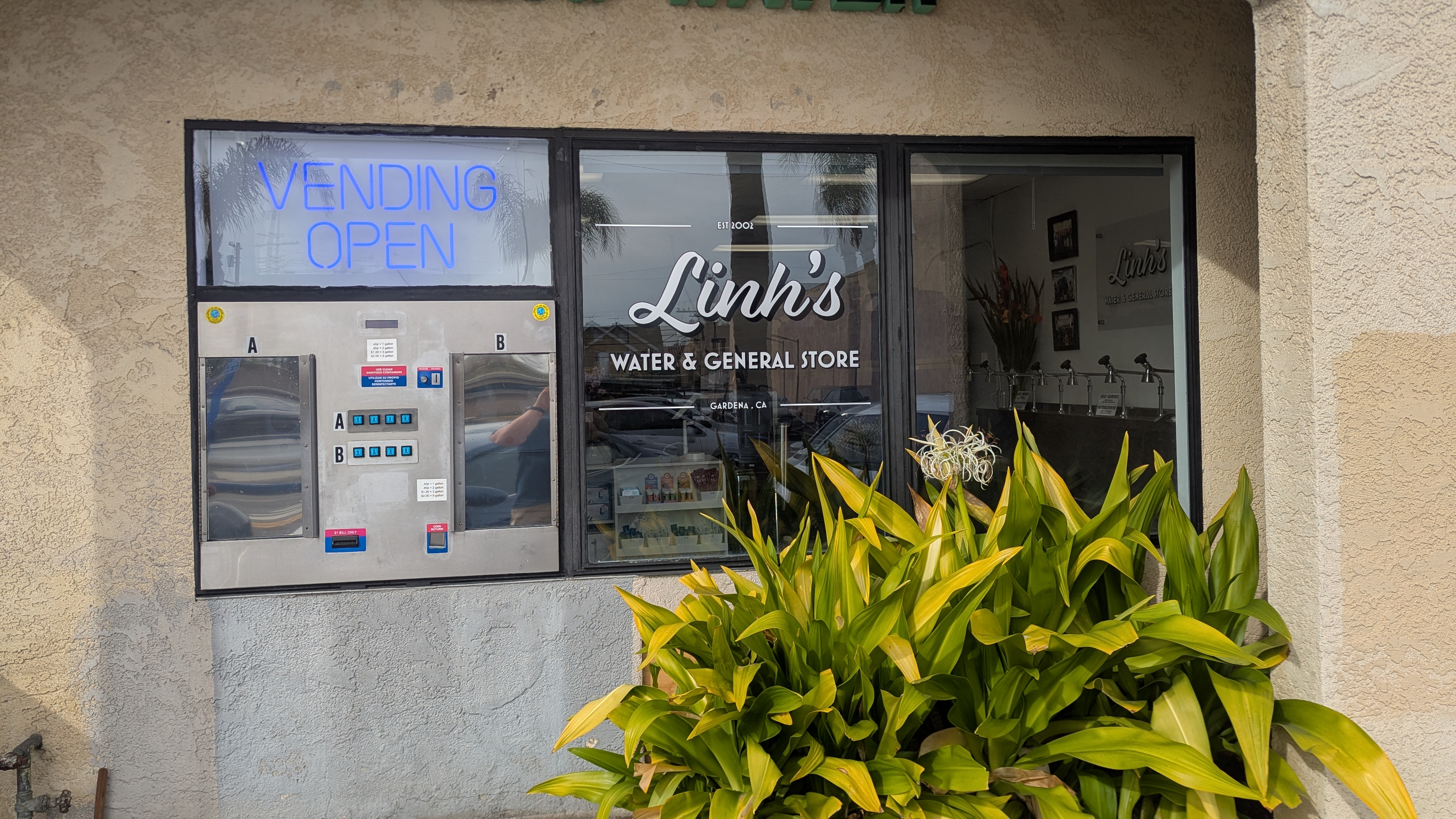 Linh's Water & General Store interior